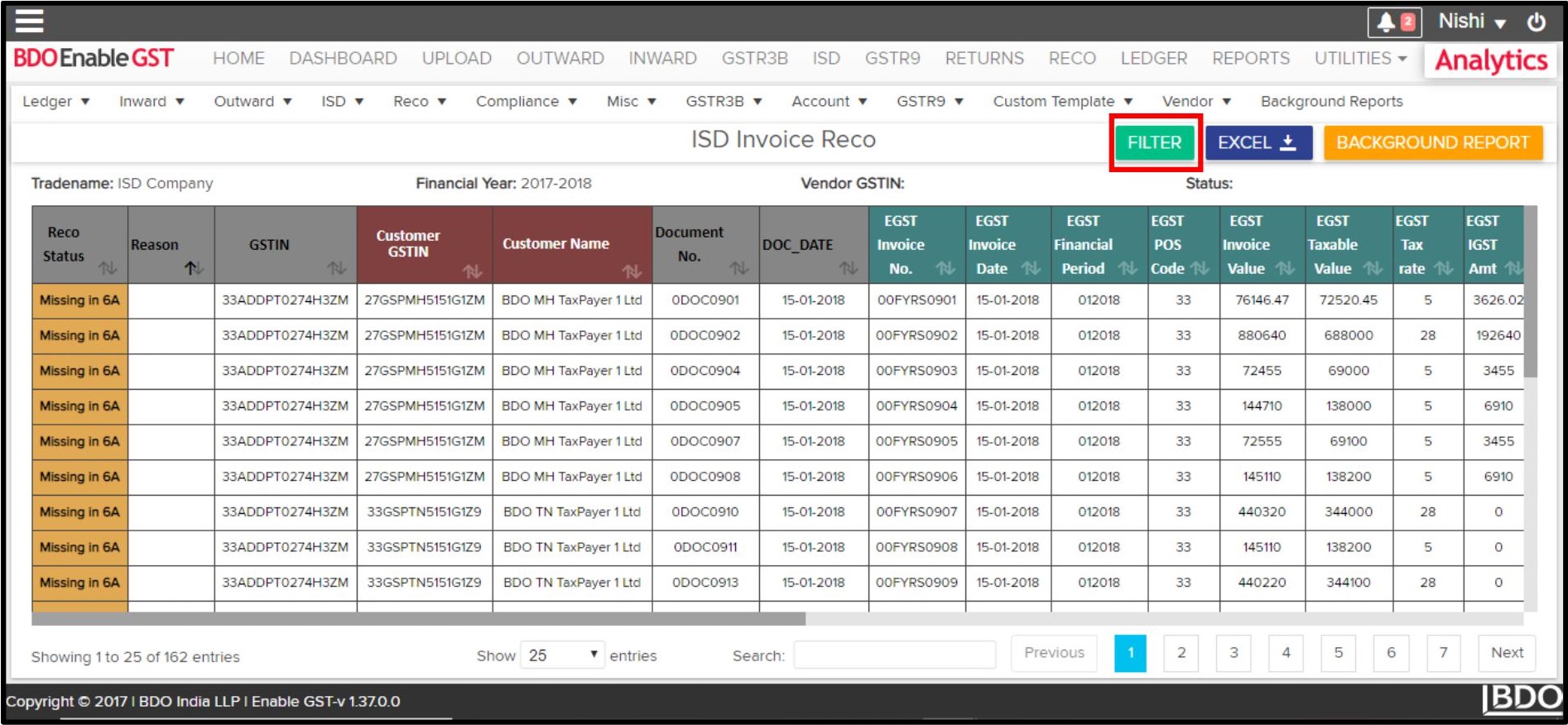 Reco Proces ISD Invoice Reco Report Process | knowledgebase