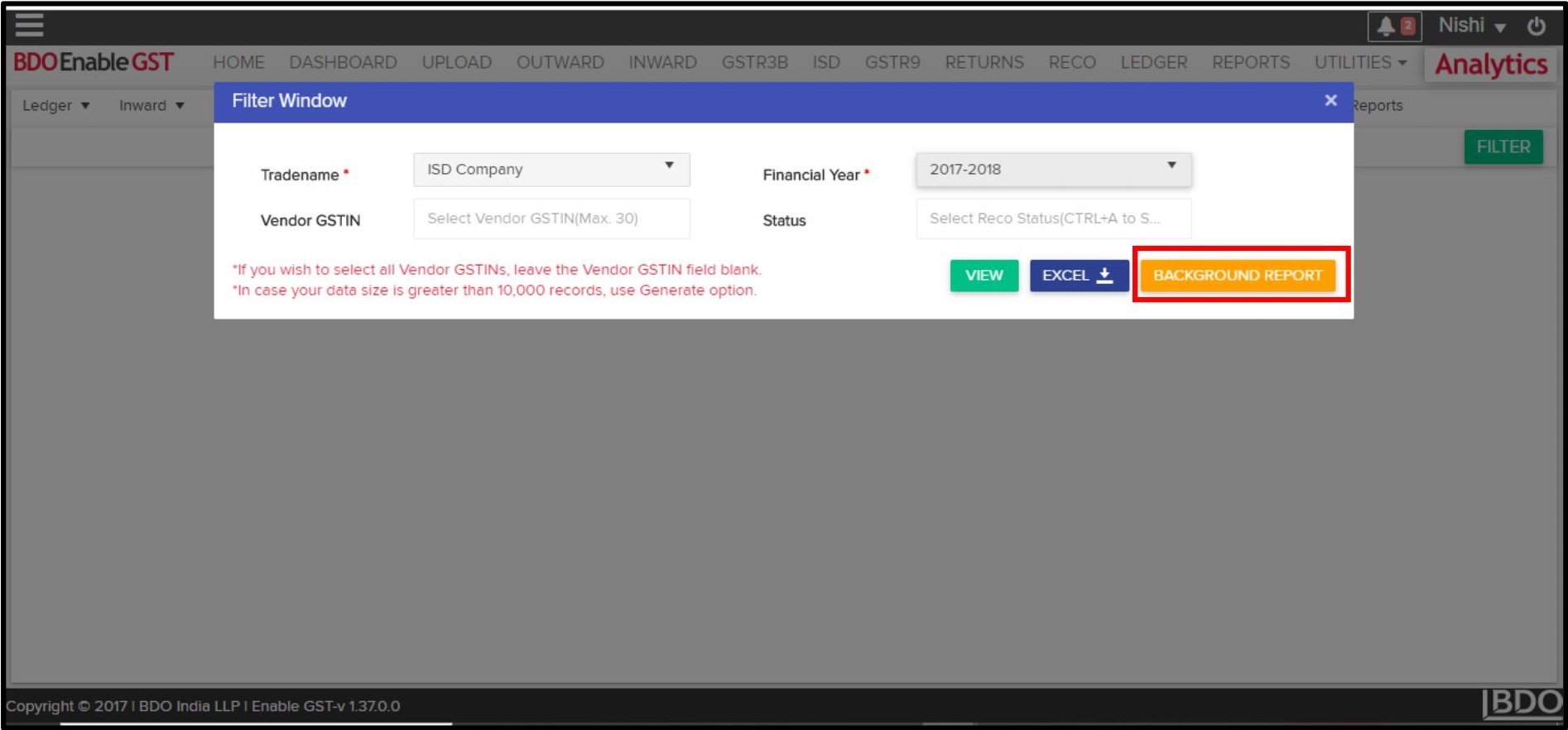 Reco Proces ISD Invoice Reco Report Process | knowledgebase